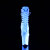 Pleaser FLAMINGO-1020LG Botines con Plataforma Purpurina Neon BlancoEU-39 / US-9