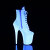 Pleaser FLAMINGO-1020LG Botines con Plataforma Purpurina Neon BlancoEU-39 / US-9