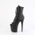 Pleaser FLAMINGO-1021 Botines Plataforma Piel Sintética Negro EU-35 / US-5
