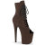 Pleaser FLAMINGO-1021FS Botines Plataforma ecoPiel marrón EU-37 / US-7