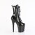 Pleaser FLAMINGO-1040GP Botines con Plataforma Charol Purpurina Negro EU-37 / US-7