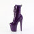 Pleaser FLAMINGO-1040GP Botines con Plataforma Charol Purpurina Brillante Púrpura EU-37 / US-7