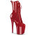 Pleaser FLAMINGO-1040GP Botines con Plataforma Charol Purpurina Rojo EU-35 / US-5