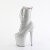 Pleaser FLAMINGO-1040GP Botines con Plataforma Charol Purpurina Plata EU-37 / US-7