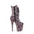 Pleaser FLAMINGO-1040SPF Botines con Plataforma Tela Holograma Metálico Rosa EU-36 / US-6