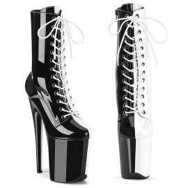 Pleaser FLAMINGO-1040TT Botines Plataforma Charol Negro...