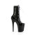 Pleaser FLAMINGO-1040TT Botines Plataforma Charol Negro blanco EU-35 / US-5