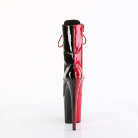 Pleaser FLAMINGO-1040TT Botines Plataforma Charol Negro Rojo EU-37/US-7