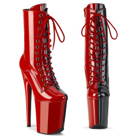 Pleaser FLAMINGO-1040TT Botines Plataforma Charol Negro...