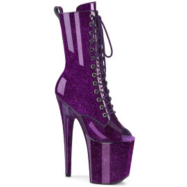 Pleaser FLAMINGO-1041GP Botines con Plataforma Charol...