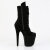 Pleaser FLAMINGO-1045VEL Botines con Plataforma Terciopelo Negro EU-37 / US-7