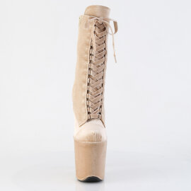 Pleaser FLAMINGO-1045VEL Botines Plataforma terciopelo...