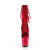 Pleaser FLAMINGO-1045VEL Botines con Plataforma Terciopelo Rojo EU-36 / US-6