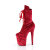 Pleaser FLAMINGO-1045VEL Botines con Plataforma Terciopelo Rojo EU-36 / US-6