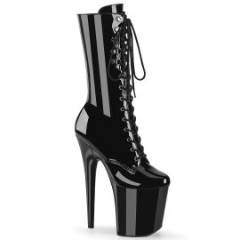 Pleaser FLAMINGO-1054 Botines con Plataforma Charol Negro...