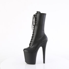 Pleaser FLAMINGO-1054 Botines con Plataforma Piel Sintética Negro EU-37 / US-7