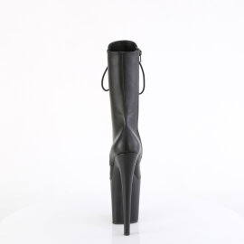 Pleaser FLAMINGO-1054 Botines con Plataforma Piel Sintética Negro EU-37 / US-7