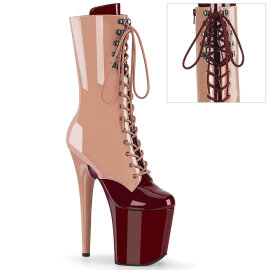 Pleaser FLAMINGO-1054DC Botines con Plataforma Charol...