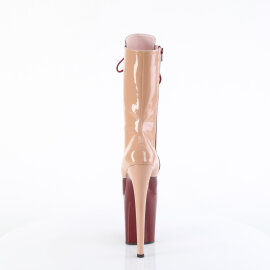 Pleaser FLAMINGO-1054DC Botines con Plataforma Charol Rojo EU-35 / US-5