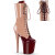 Pleaser FLAMINGO-1054DC Botines con Plataforma Charol Rojo EU-35 / US-5