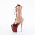 Pleaser FLAMINGO-1054DC Botines con Plataforma Charol Rojo EU-37 / US-7