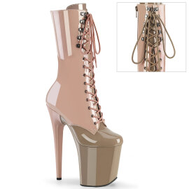Pleaser FLAMINGO-1054DC Botines con Plataforma Charol...