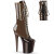 Pleaser FLAMINGO-1054DC Botines con Plataforma Charol Marrón Mocha EU-35 / US-5