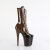 Pleaser FLAMINGO-1054DC Botines con Plataforma Charol Marrón Mocha EU-37 / US-7