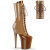 Pleaser FLAMINGO-1054DC Botines con Plataforma Charol marrón EU-35 / US-5