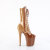 Pleaser FLAMINGO-1054DC Botines con Plataforma Charol marrón EU-35 / US-5