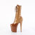 Pleaser FLAMINGO-1054DC Botines con Plataforma Charol marrón EU-37 / US-7
