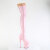Pleaser FLAMINGO-3000 Botas por encima de la rodilla con Plataforma Rosa Charol EU-41 / US-11
