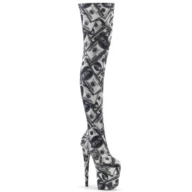 Pleaser FLAMINGO-3000DP Botas por encima de la rodilla...