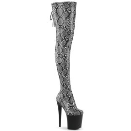 Pleaser FLAMINGO-3008SP-BT Botas por encima de la rodilla...