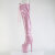 Pleaser FLAMINGO-3021GP Botas por encima de la rodilla con Plataforma Rosa Charol EU-35 / US-5