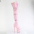 Pleaser FLAMINGO-3028 Botas por encima de la rodilla con Plataforma Charol Rosa EU-38 / US-8