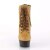 Pleaser Botín DELIGHT-600TL-02 Marrón Claro EU-35 / US-5