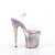Pleaser FLAMINGO-808NEB Sandalias de Plataforma Tono Claro Metálico Púrpura EU-35 / US-5