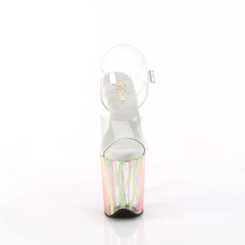 Pleaser FLAMINGO-808RG-03 Sandalias de Plataforma Brillo...