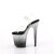 Pleaser FLAMINGO-808SS Sandalias de Plataforma Tono Claro Purpurina Plata EU-35 / US-5