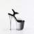 Pleaser FLAMINGO-808T-1 Sandalias de Plataforma Tono Claro Ahumado Negro EU-37 / US-7