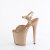 Pleaser FLAMINGO-809GP Sandalias de Plataforma Charol Purpurina Dorado EU-37 / US-7