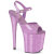 Pleaser FLAMINGO-809GP Sandalias de Plataforma Charol Purpurina Púrpura Tono Claro EU-35 / US-5