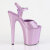 Pleaser FLAMINGO-809GP Sandalias de Plataforma Charol Purpurina Púrpura Tono Claro EU-35 / US-5