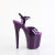 Pleaser FLAMINGO-809GP Sandalias de Plataforma Charol Purpurina Púrpura oscuro EU-37 / US-7