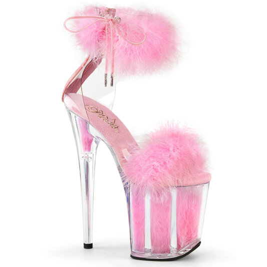 Pleaser FLAMINGO-824F Sandalias de Plataforma Rosa Tono Claro EU-35 / US-5