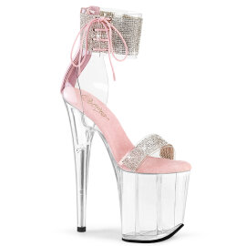 Pleaser FLAMINGO-827RS Sandalias Plataforma Tono Claro...
