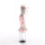 Pleaser FLAMINGO-827RS Sandalias Plataforma Tono Claro pedrería Plata rosa pastel EU-35 / US-5