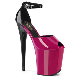 Pleaser FLAMINGO-868 Sandalias de Plataforma Charol rosa...