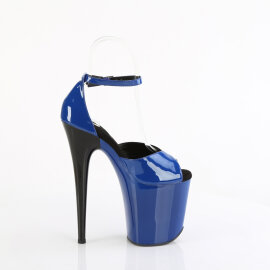 Pleaser FLAMINGO-884 Sandalias de Plataforma azul EU-37 / US-7